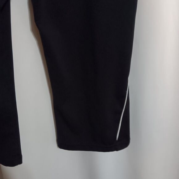 Adidas Women's 1X Yoga Pants Capris Climacool Technology Black Elastic Waist - Picture 8 of 10